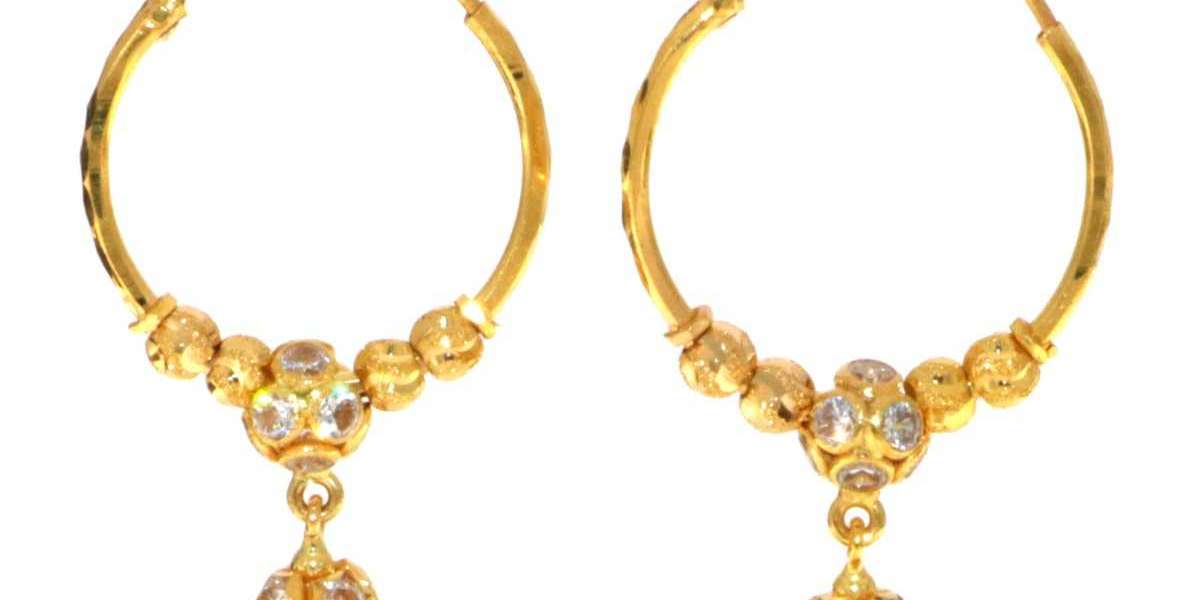 Exquisite Glamour: The Timeless Appeal of Indian Gold Hoop Earrings