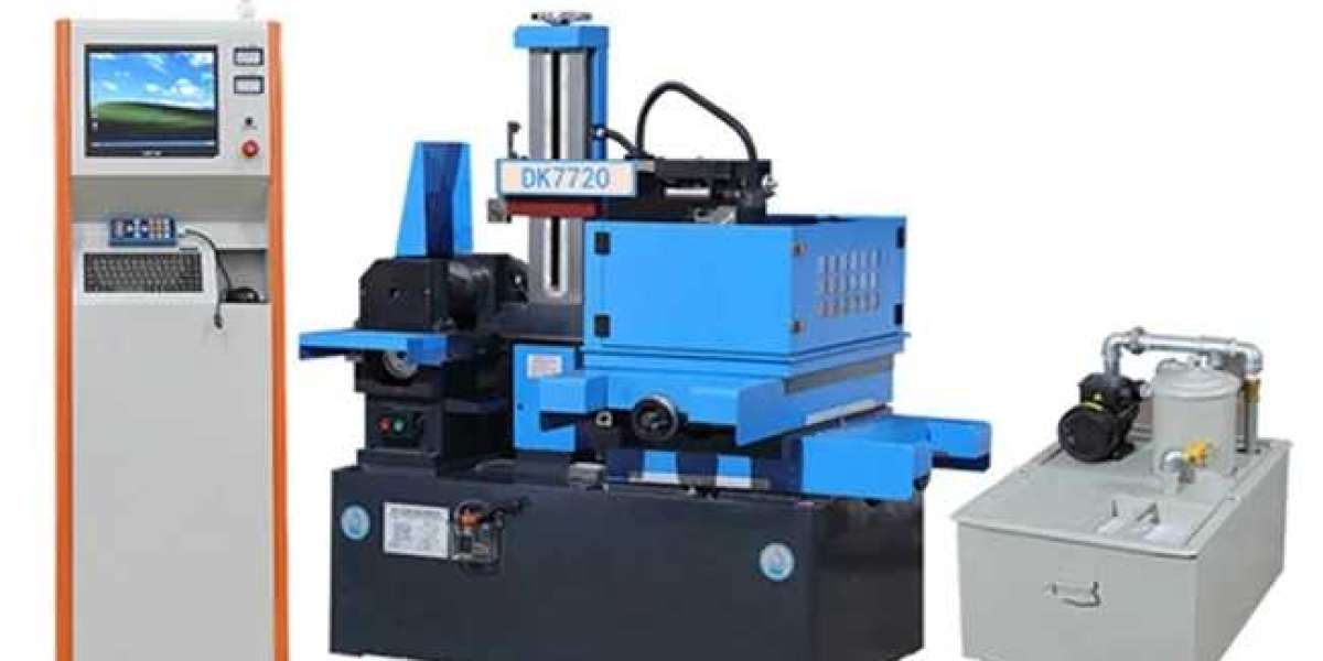 The working principle of cnc metal plate edm drilling machine