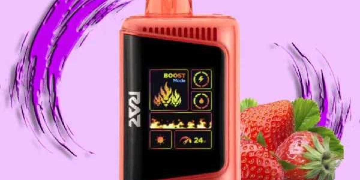 Strawberry Burst Raz Vape