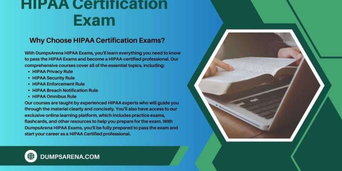 Prepare HIPAA Exams Easily with DumpsArena Now